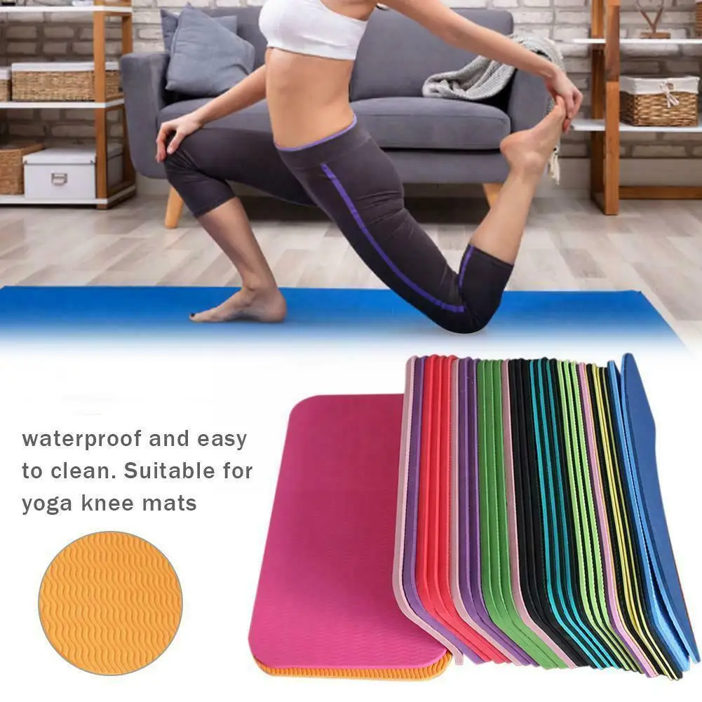 1Pc Yoga Mat Knie Pad Antiscivolo Antiscivolo Muslimah Workout Gym Sport Yoga Voor Pilates Fitness Plank Oefening Matten U9I0