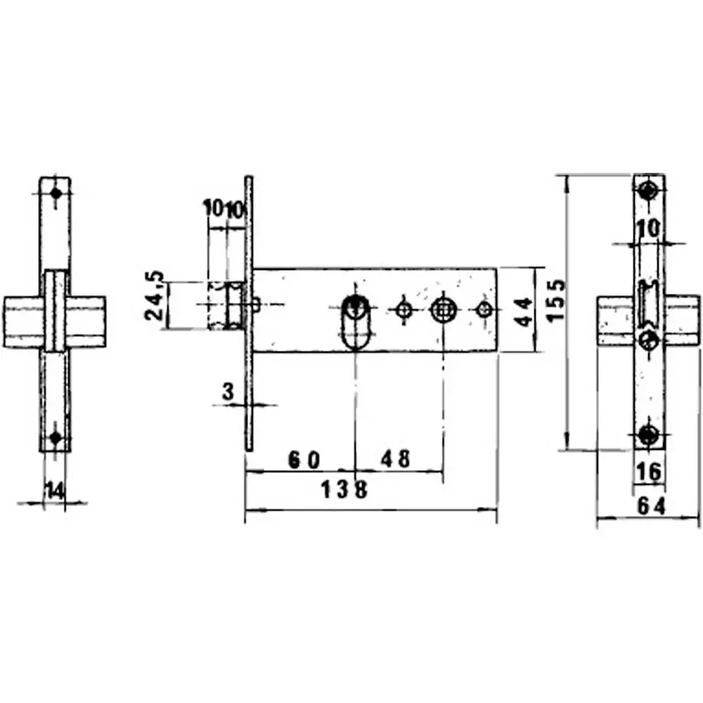 Lock Lince 5577 Ln/60Mm.