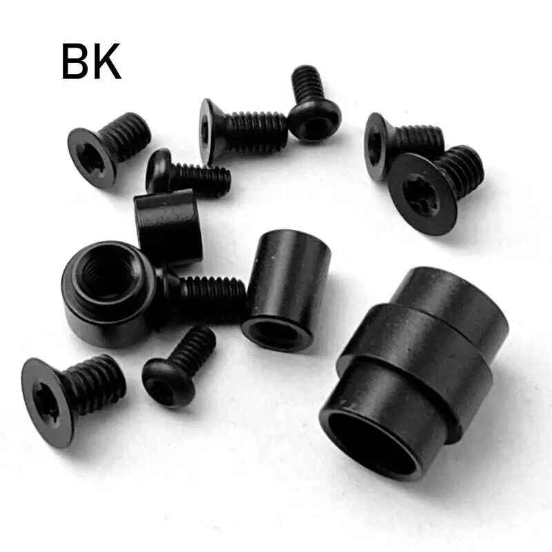 1 Set Completo Di Viti In Lega Di Titanio Nero Per Spyderco Paramilitary 2 C81