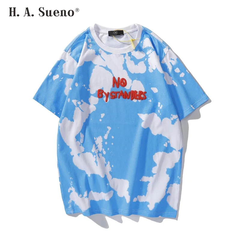 Travis Scott No By Standers Tie Dye Cotton Magliette Da Uomo Manica Corta Uomo E Donna Streetwear T-Shirt Estiva Ampia Per Uomo