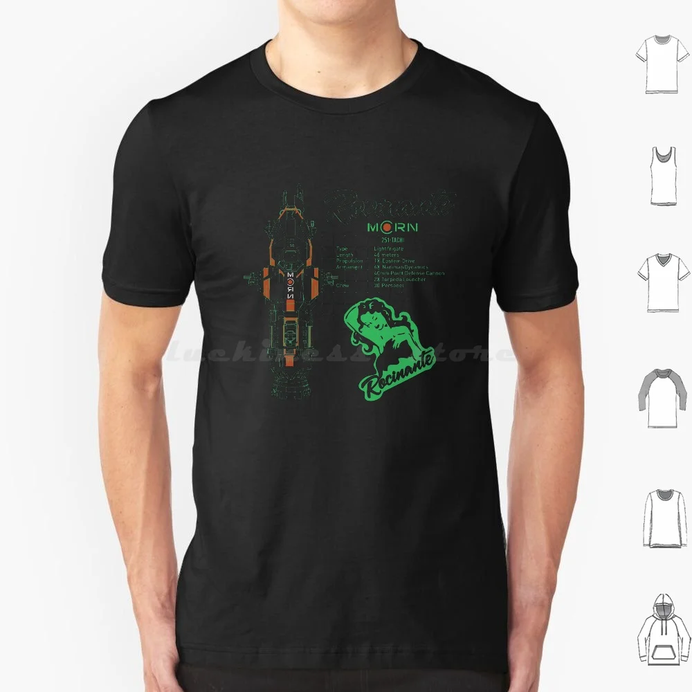 Tachi Rocinante Corvette T Shirt Uomo Donna Bambini 6Xl The Expesse Ceres Expesse Martian Mcrn Rocinante Sci Fi Spaceship Tachi