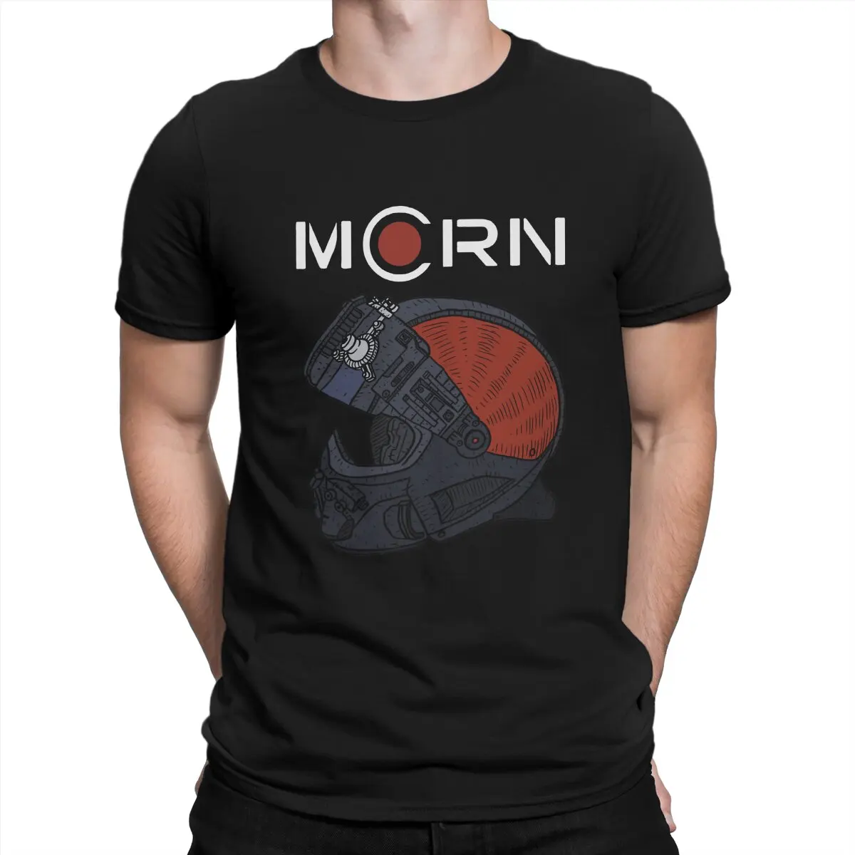 Martian Marine Corp The Expse Space Sci-Fi T Shirt Alternativa Girocollo Tshirt Harajuku Manica Corta