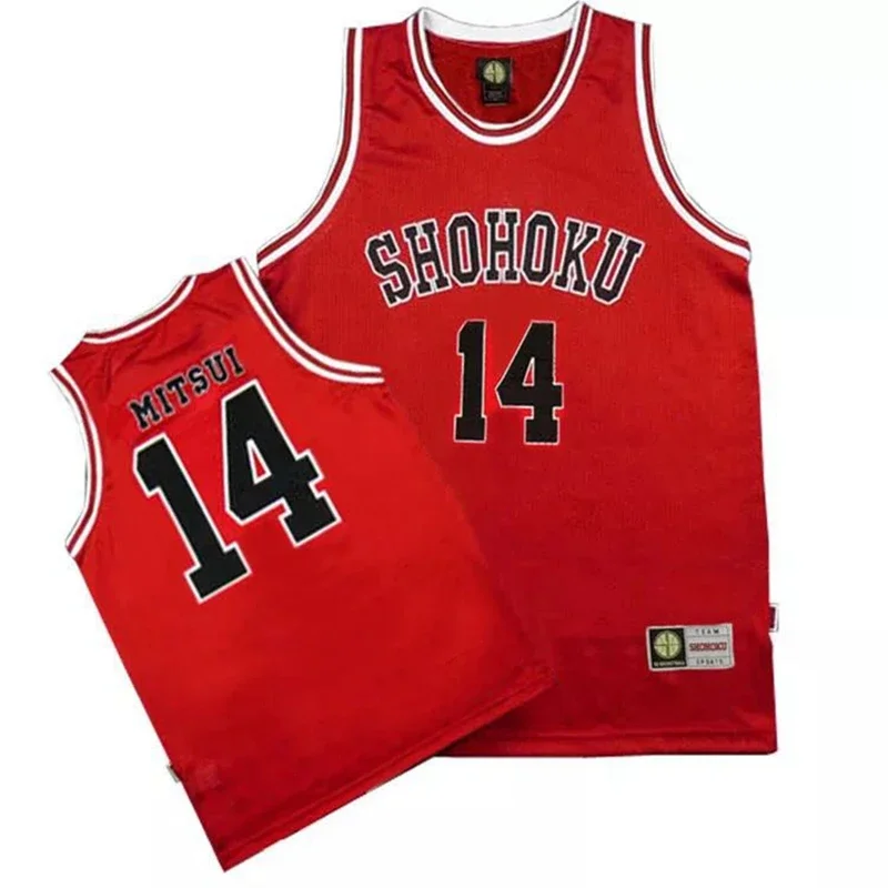 Mitsui Anime Sakuragi Hanamichi Rukawa Cosplay Slam Dunk Jersey Shohoku School Basketball Team Jersey Costume Sportivo Di Qualità