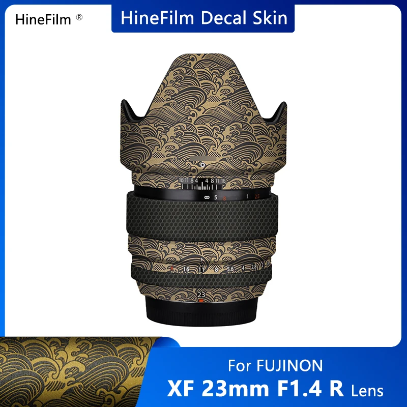 Fuji Xf23F1.4 Gen 1 Lens Decal Skins 23 1.4 Copriobiettivo Avvolgente Per Fujifilm Fujinion Xf23Mm F1.4 R Lm Wr Lens Premium Sticker