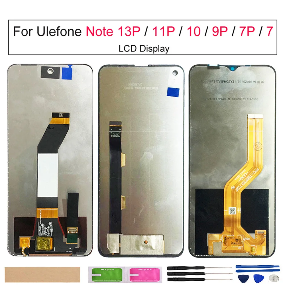 Display Lcd Per Ulefone Note 13P 11P 9P 7P Schermo Lcd Per Ulefone Note 7/10 Lcd Touch Screen Digitizer Assembly