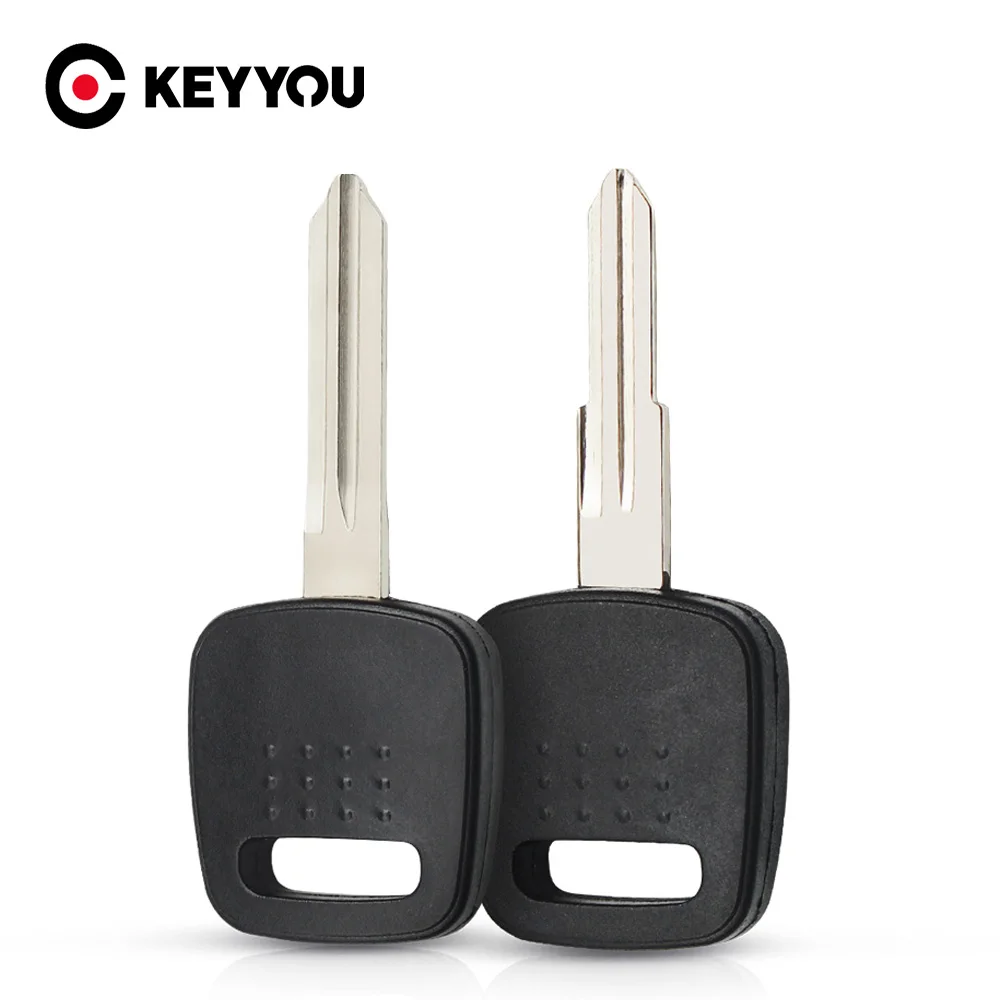 Keyyou Per Nissan Transponder Key Shell Fob Auto Car Key Cover Case Nsn14/Nsn11 Uncut Blade