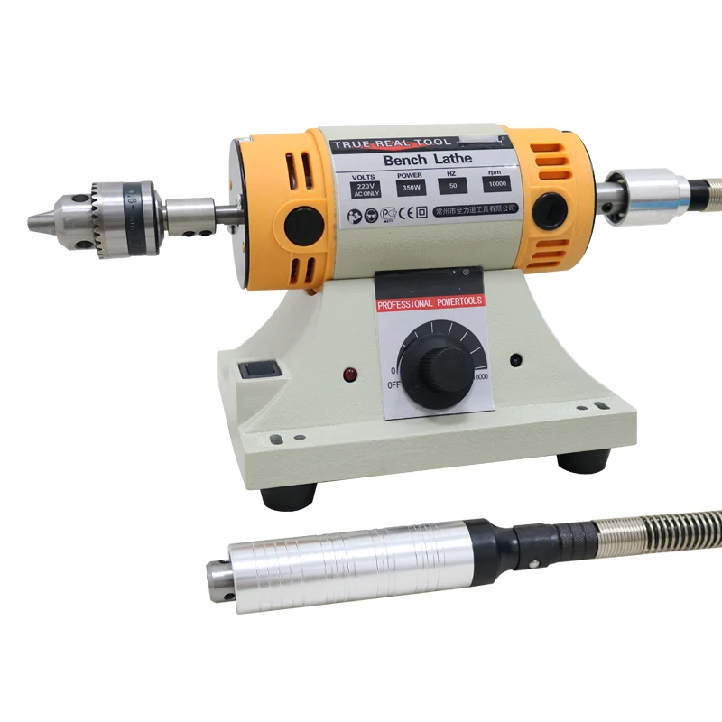 Lucidatrice Piana Verticale Per La Lavorazione Del Legno Fai Da Te Tornio Da Banco Per Gioielli In Giada Rettificatrice A Motore 220V 350W