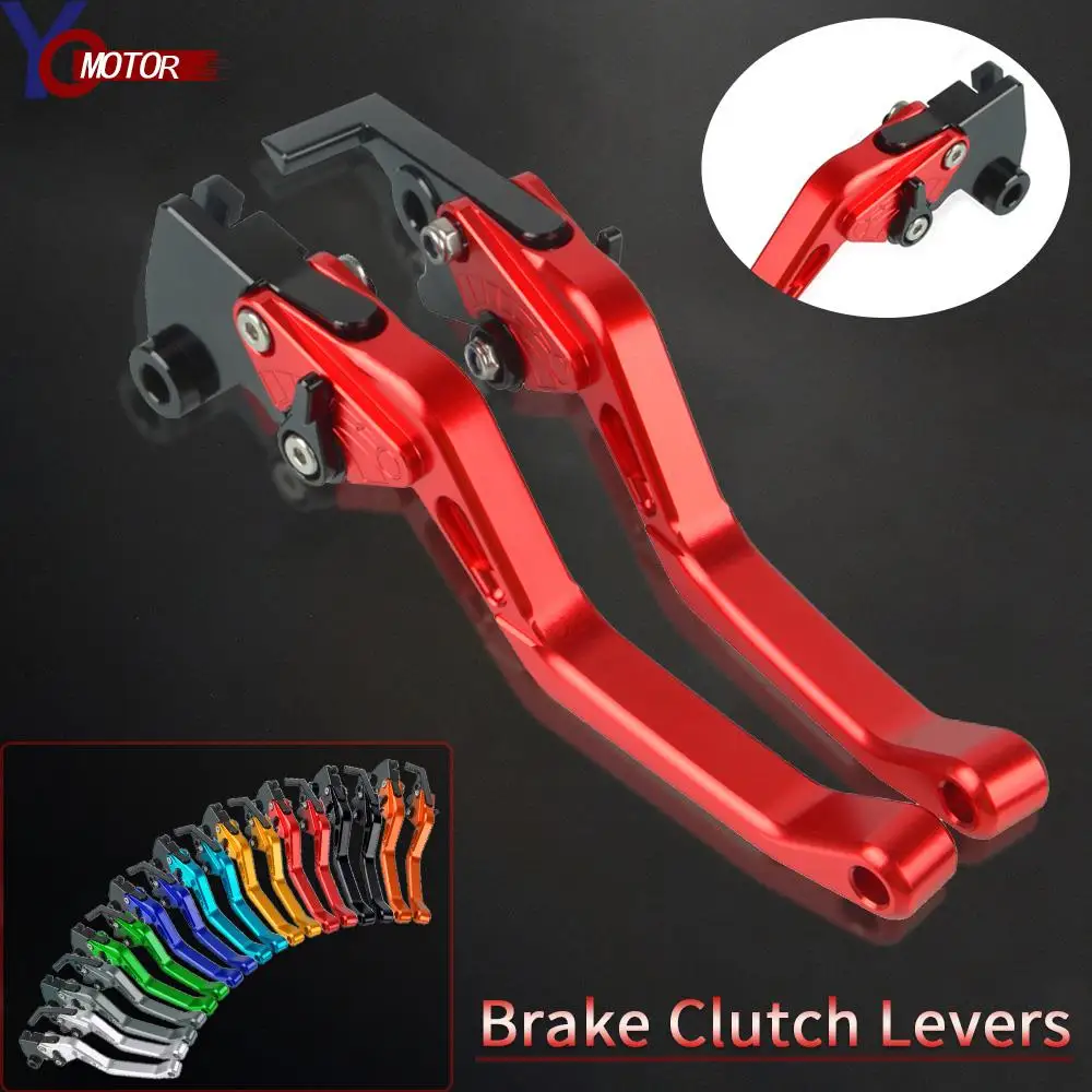 Motorcycle Handbrake Folding Extendable Moto Adjustable Clutch Brake Levers Parts For Ducati Gt1000 2006 2007 2008 2009 2010