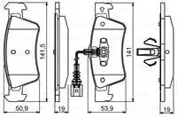 Negozio Di Codice: 986495115 Pastiglie Freno Posteriore Touareg 7La 2. 5R 5Tdi/3. V6 Tdi / 3.6 V6 Fsi / 4. V8 / 5.0 V10 Tdi / 6.0 W12 0