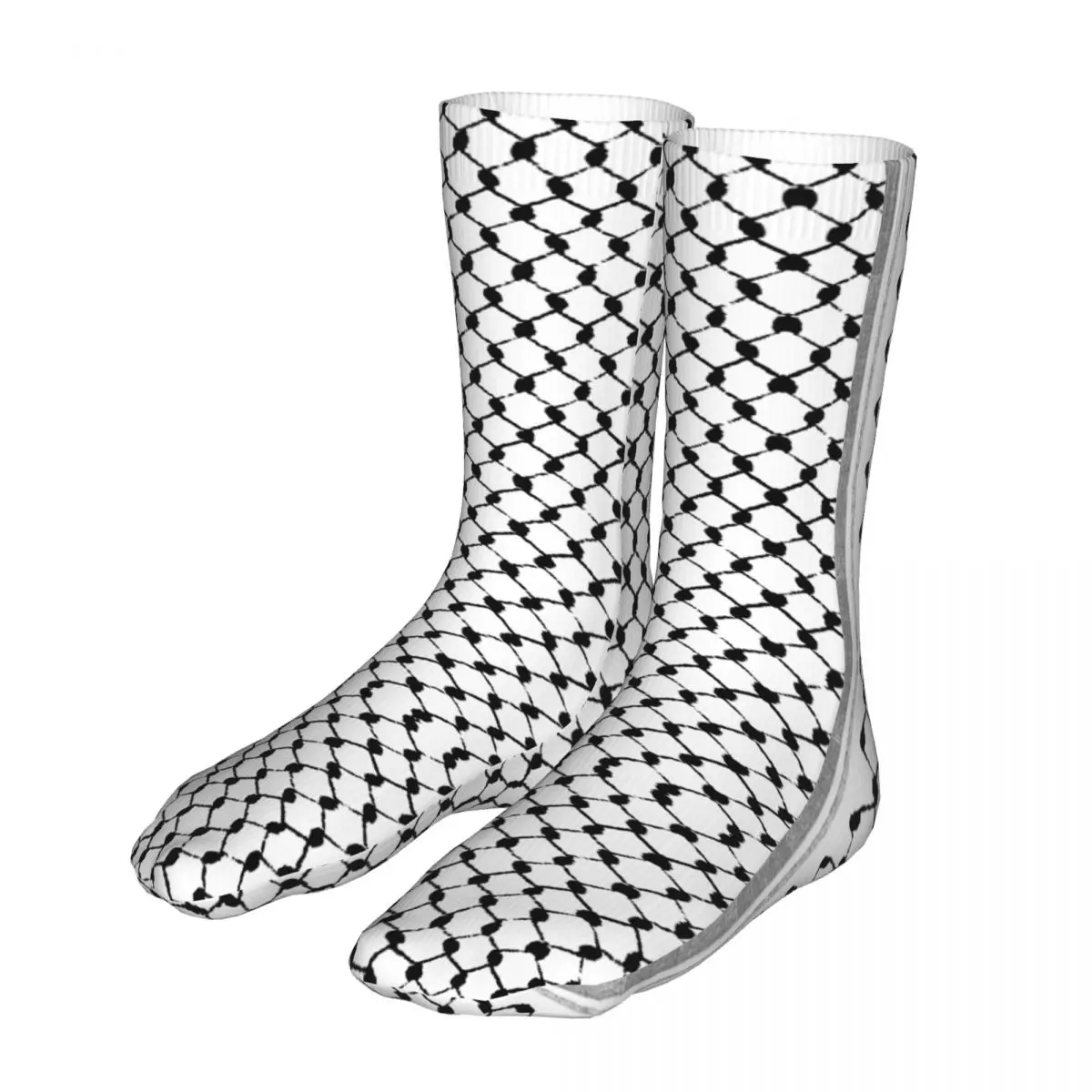 Uomo Ciclismo Palestinese Hatta Kufiya Calzini Cotone Cartone Animato Palestina Keffiyeh Donna Calzini