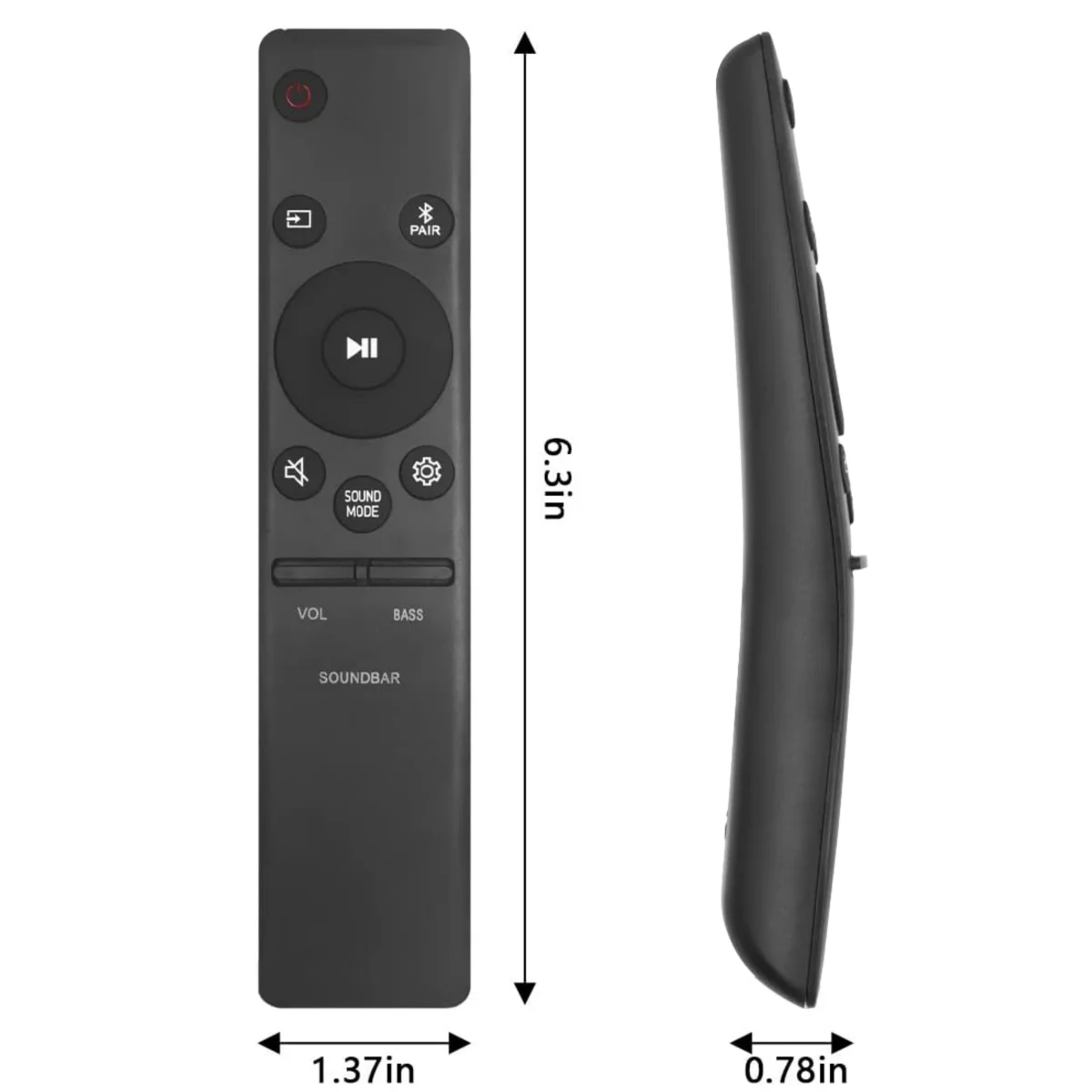 Nuovo Telecomando Per Samsung Hw-Q950T/Xn Hw-Q900T/Xn Ah81-09784A 5.1.2Ch Soundbar