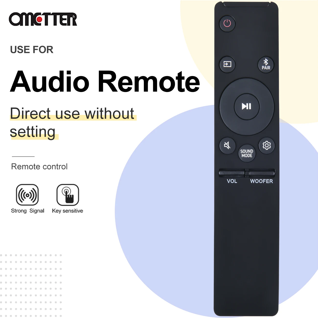 Ah59-02767A Telecomando Sostitutivo Per Samsung Soundbar Hw-N650 Hw-N450 Hw-N550 R450 Hw-N450/Za Hw-N550/Za Hw-N650/Za Sistema Di Altoparlanti