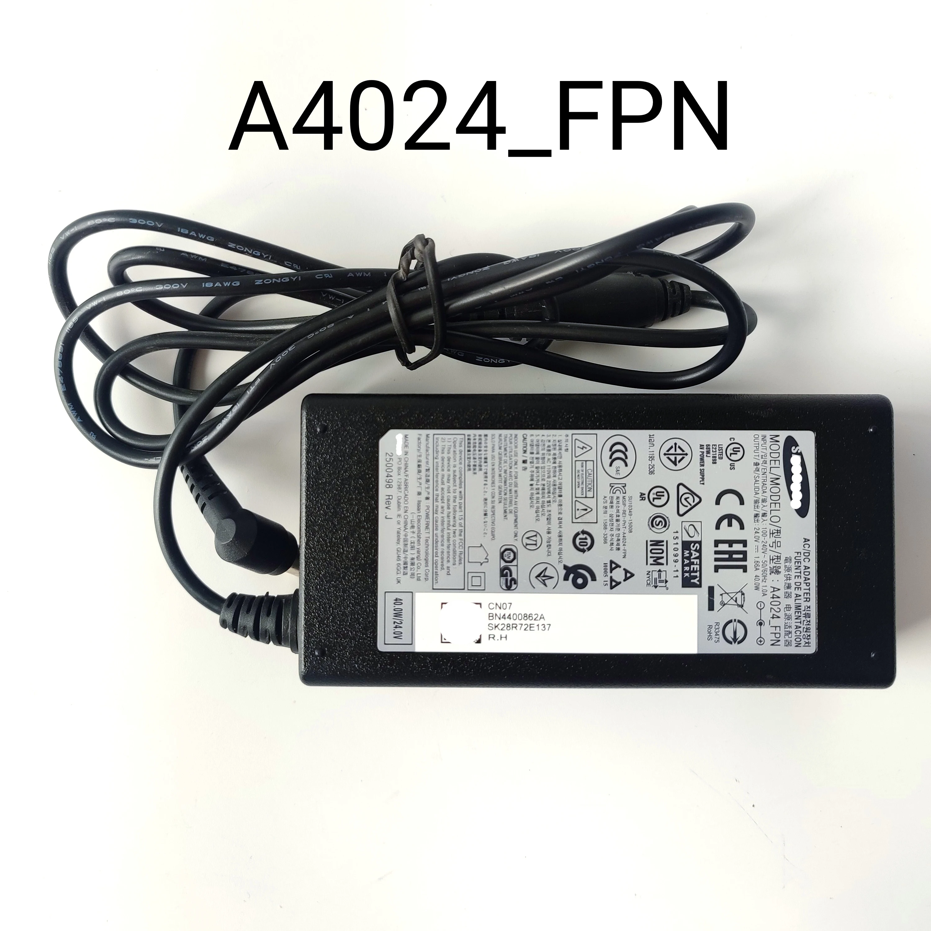 24V 1.66A 40W Bn4400862A Adattatore Di Alimentazione Ac/Dc Per K550 Hw-H750 Soundbar Hw-K450 Hw-K550 K650 Hw-N450 Hw-J550 Caricabatterie
