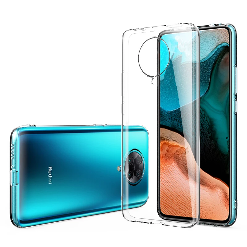 Custodia Trasparente Per Xiaomi Redmi K30 Pro Custodia K30 Cover Trasparente Custodia Ultra Sottile In Silicone Tpu Sottile Mofi Redmi K30 Coque