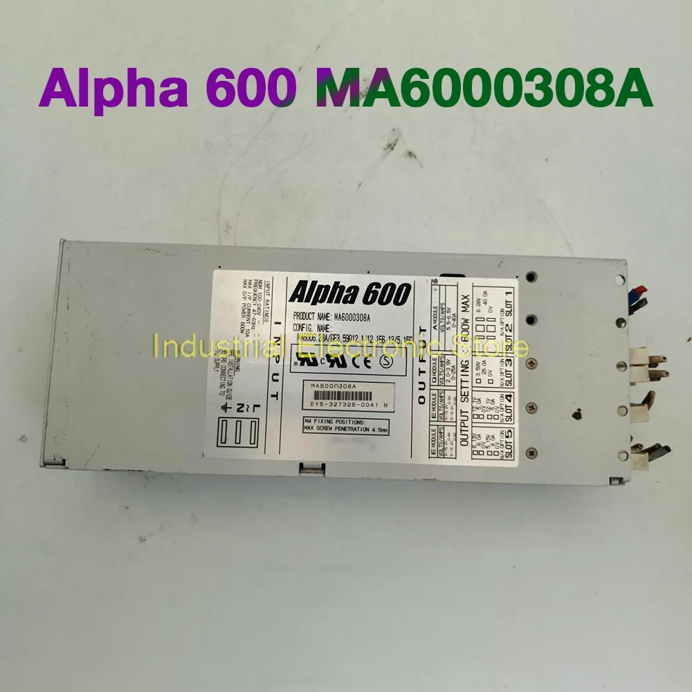 Alimentatore Completamente Testato Tdk-Lambda Modulare Alpha 600 Ma6000308A