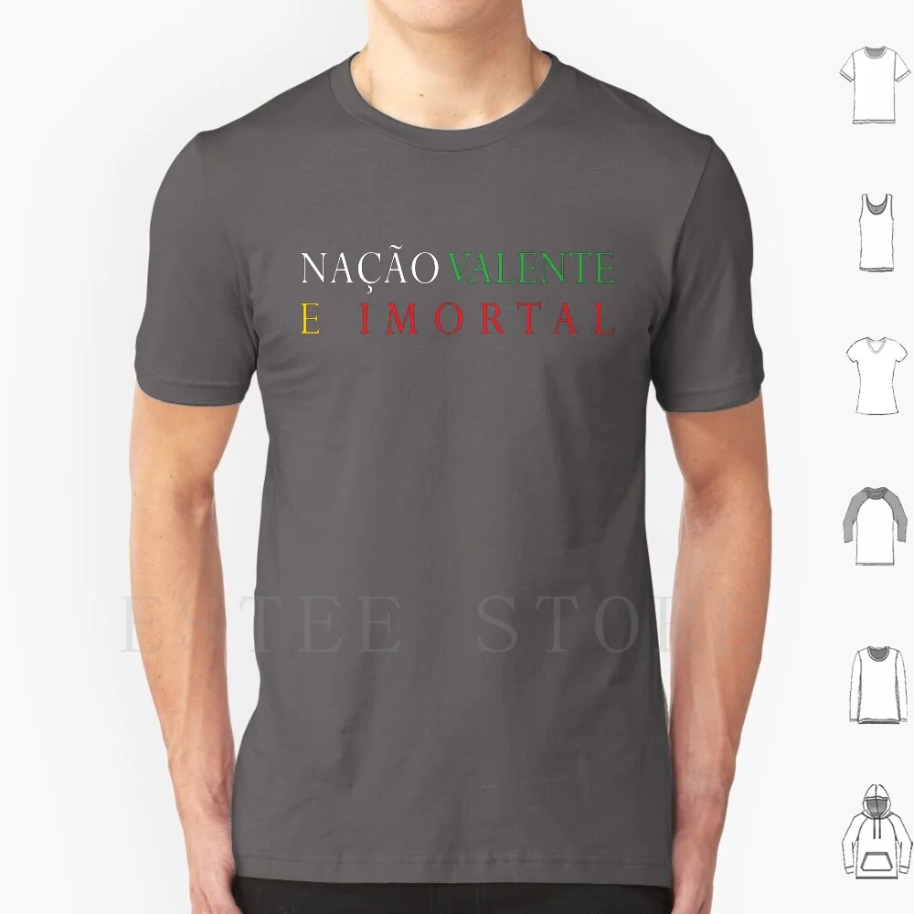 Na ? ? O San Valentino E Immortal Portogallo T Shirt Stampa Cotone Portogallo Portoghese Ronaldo Ultras Pt Lisboa Lisboa Porto Porto