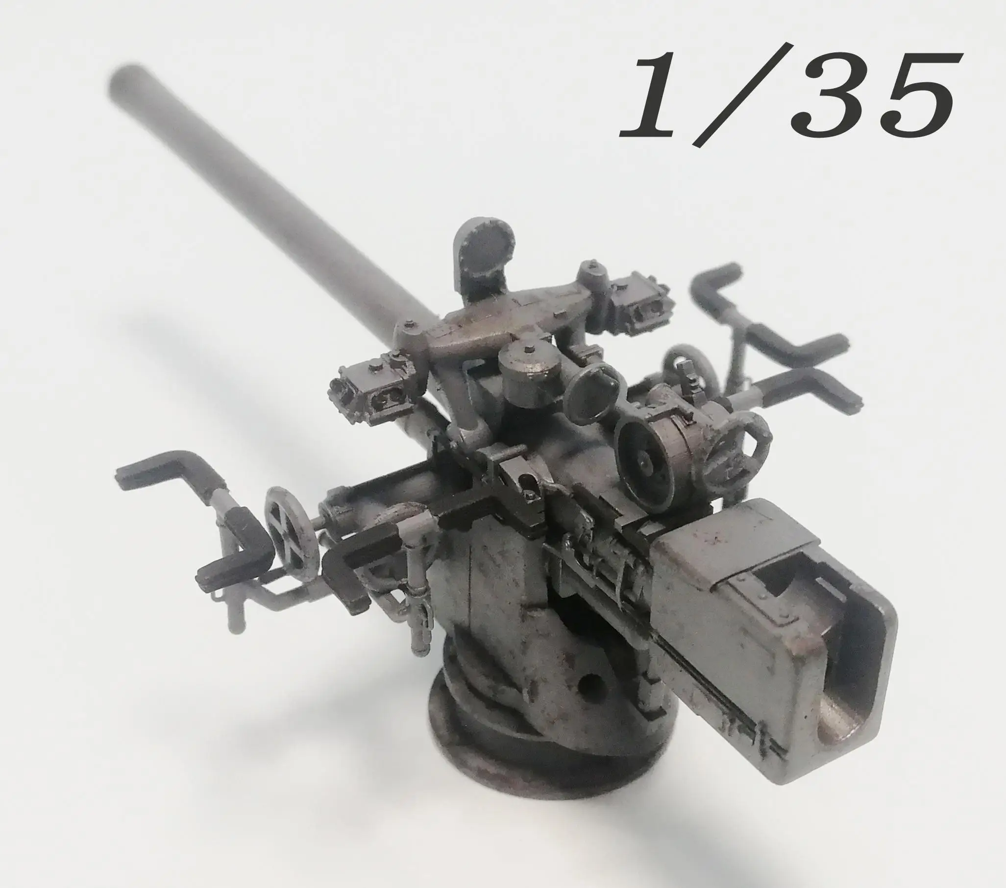 Yzm Modello Ym009 1/35 Tedesco Uboat 88Mm Sk C/35 Deck Gun