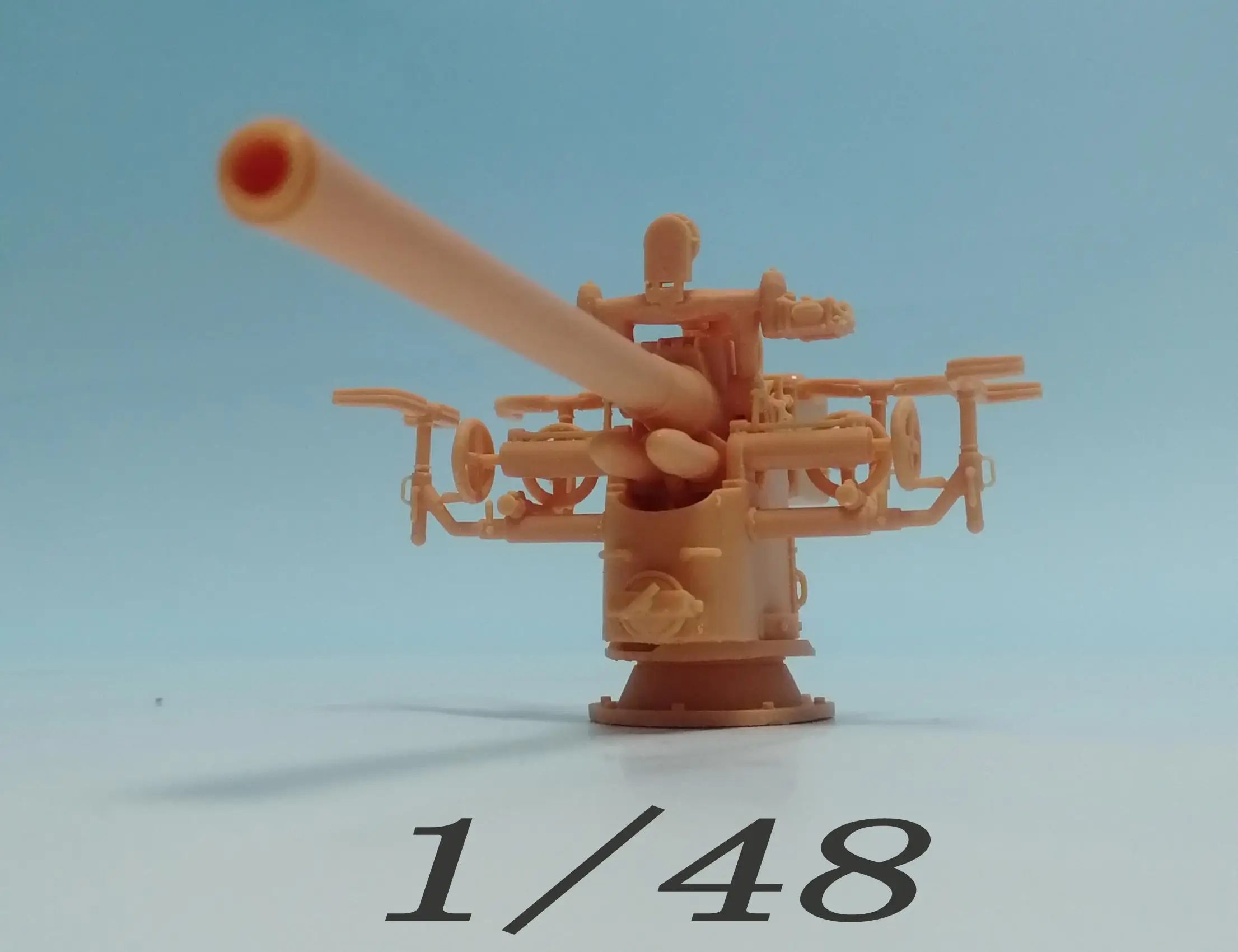Yzm Modello Ym010 1/48 Tedesco Uboat 88Mm Sk C/35 Deck Gun