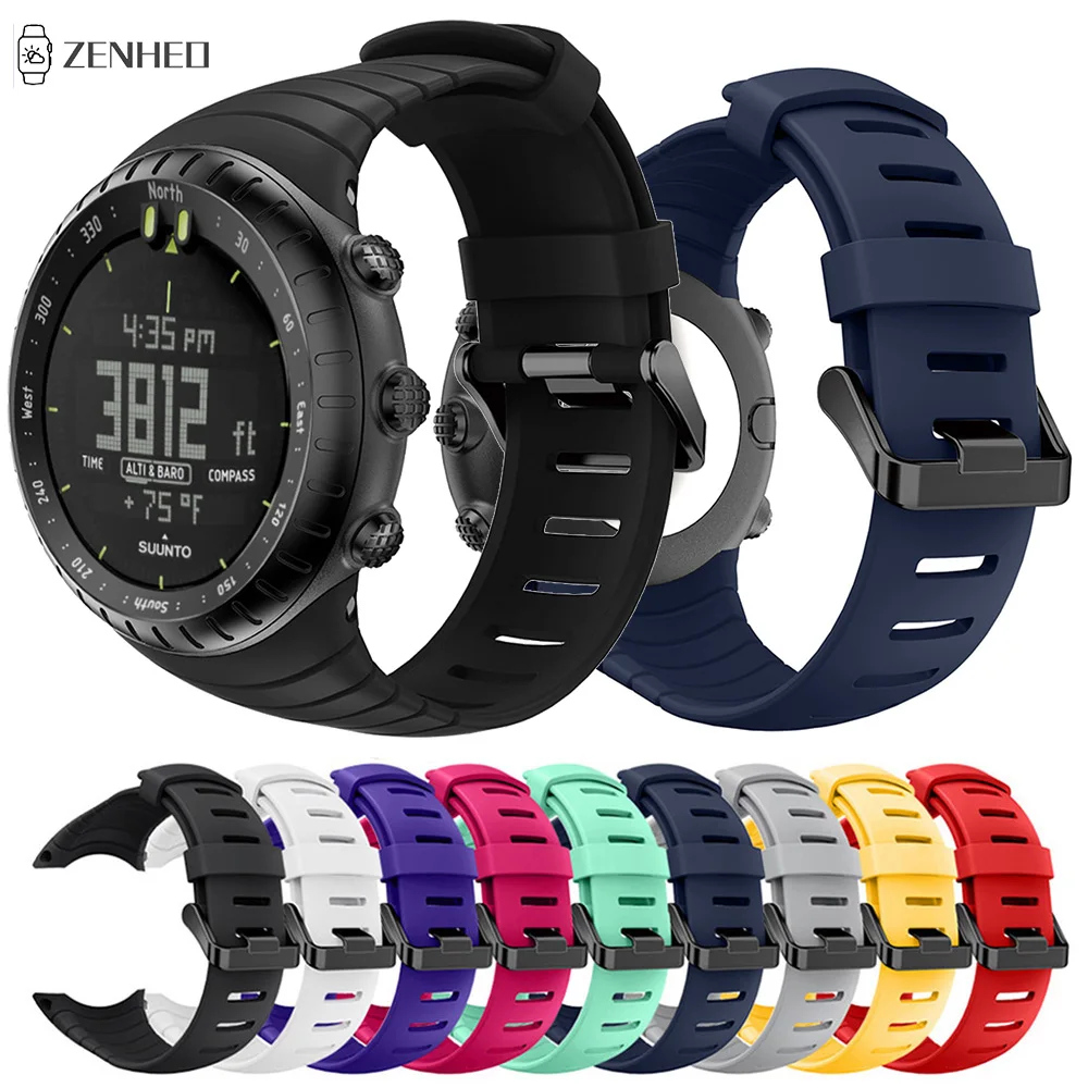 Cinturino Cinturino In Silicone Per Cinturino Di Ricambio Suunto Core Per Cinturino Smart Watch Suunto Core