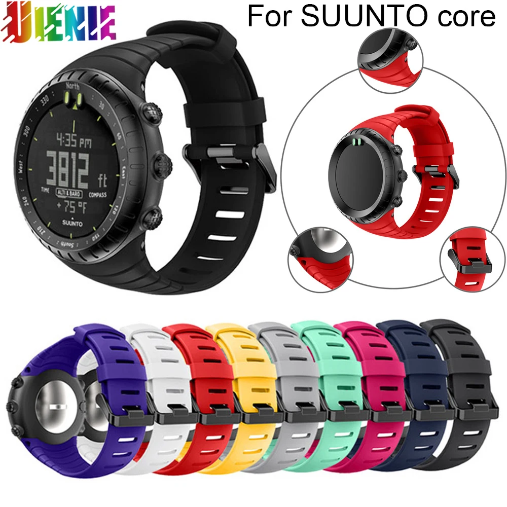 Cinturino In Silicone Morbido Per Cinturino Suunto Core Cinturino Di Ricambio Per Cinturino Suunto Core Frontier/Classic Smartwatch