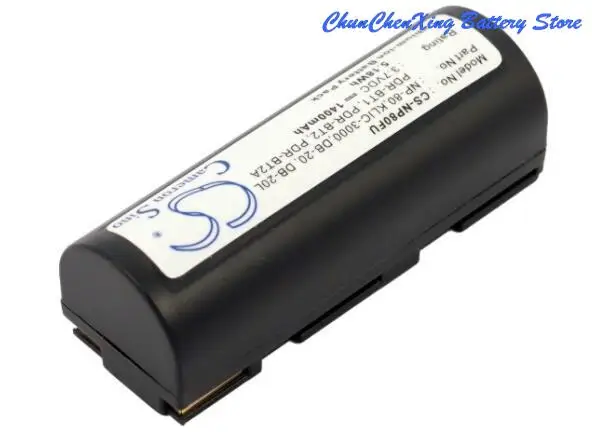 Batteria Cameron Sino 1400Mah Per Toshiba Pdr-M4,Pdr-M5,Pdr-M70, Per Epson R-D1,R-D1S, Per Mitsubishi/Kyocera Microelite 3300