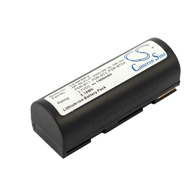 Batteria Cs 1400Mah Per Epson Muslimexlimatexib1 Eu-85 R-D1 R-D1S Fujifilm Np-80 Kodak Klic-3000 Kyocera Bp-1100