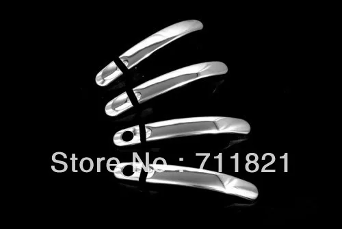 Car Styling Abs Plastica Fatta Chrome Door Handle Cover Per Volkswagen Vw T5 Transporter