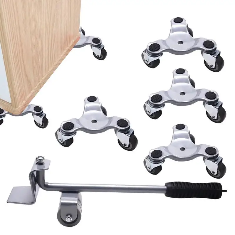 Mobile Mover Dolly 3 Ruote Sollevatore Per Mobili Mover Tool Con 360 Rotazione Mobile Lifter Mover Tool Portatile Professionale