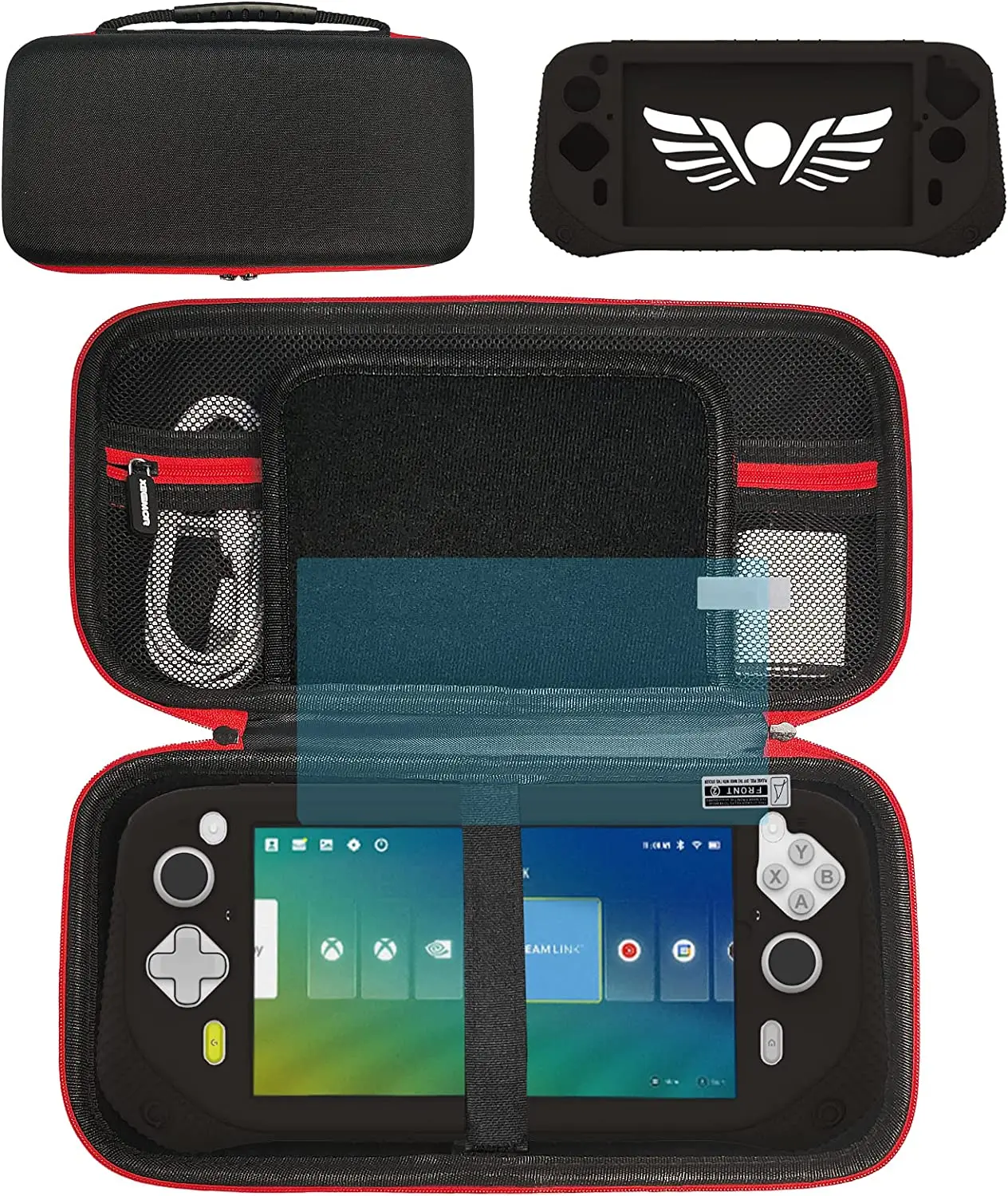 Custodia In Silicone E Custodia Per Il Trasporto E Protezione Dello Schermo Compatibile Con Logitech G Cloud Gaming Handheld