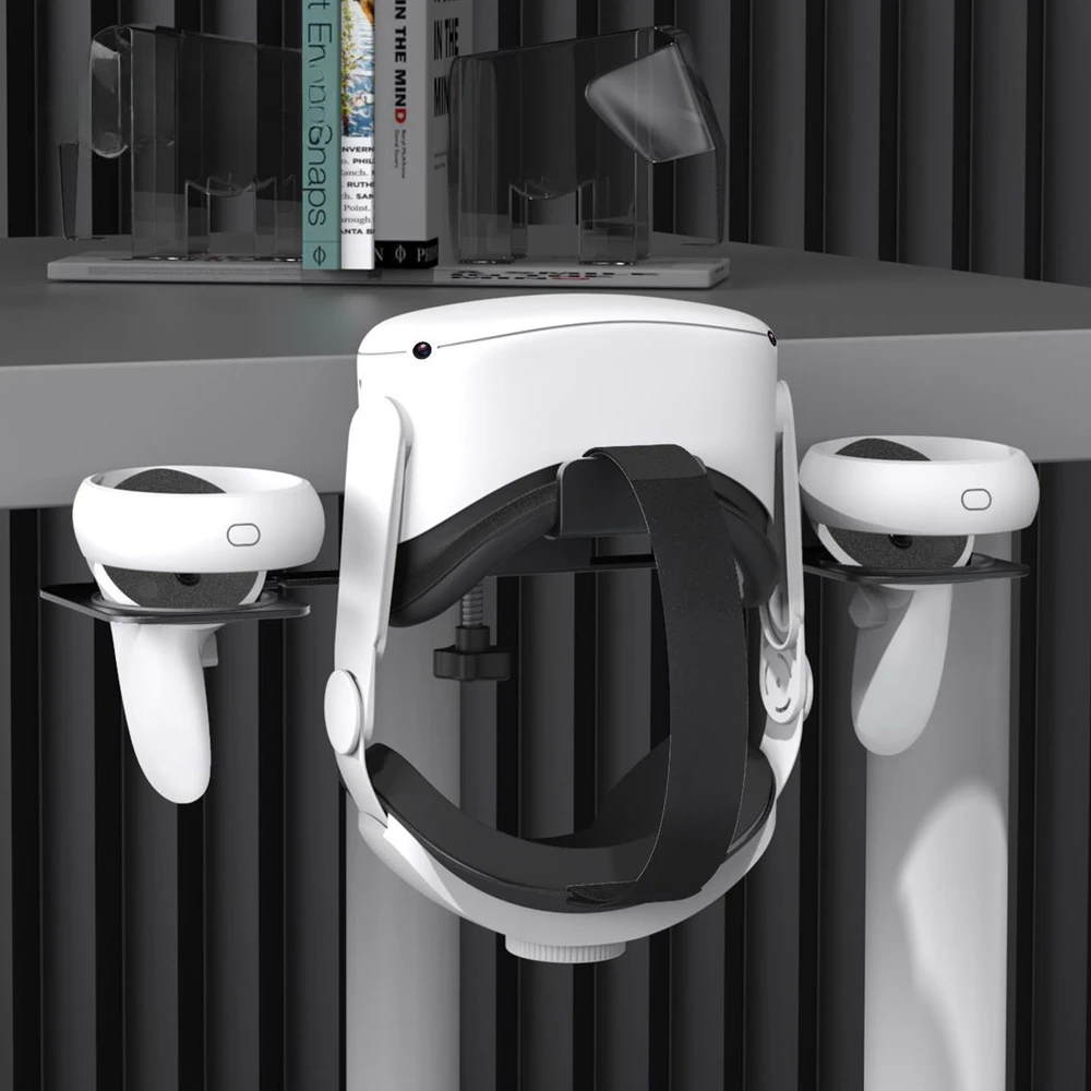 Per Oculus Quest 2 Stand Supporto Da Tavolo In Acciaio Inossidabile Supporto Vr Per Oculus Meta Quest Pro Per Accessori Quest2 Vr Supporto Per Cuffie