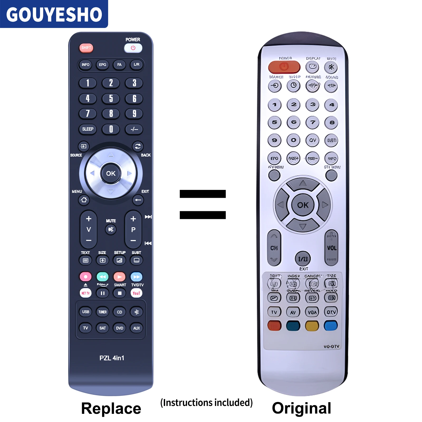 Nuovo Telecomando Per Tv Nordmende N3202Lb N2602Lb N2602Lbd