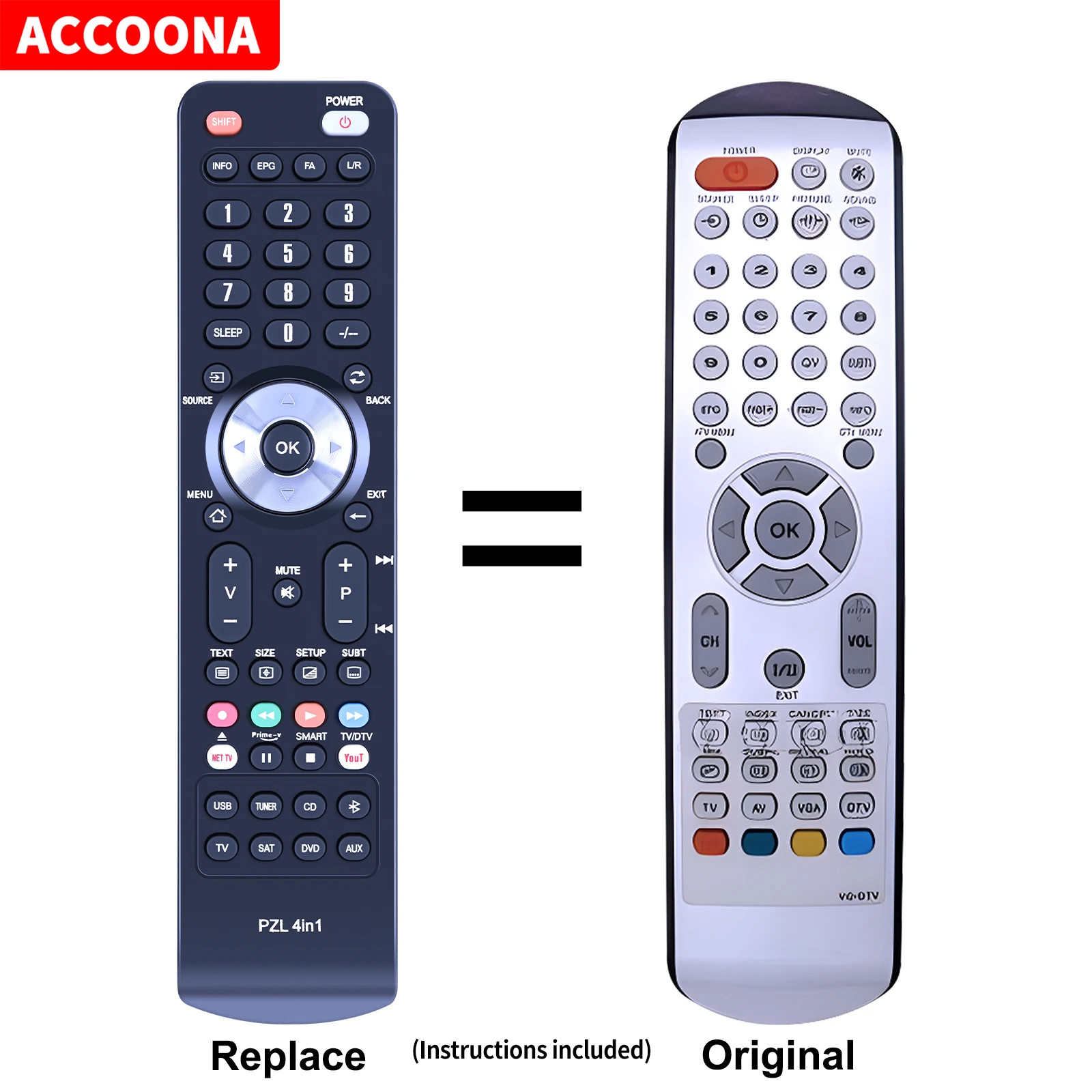 Telecomando Per Tv Nordmende N3202Lb N2602Lb N2602Lbd