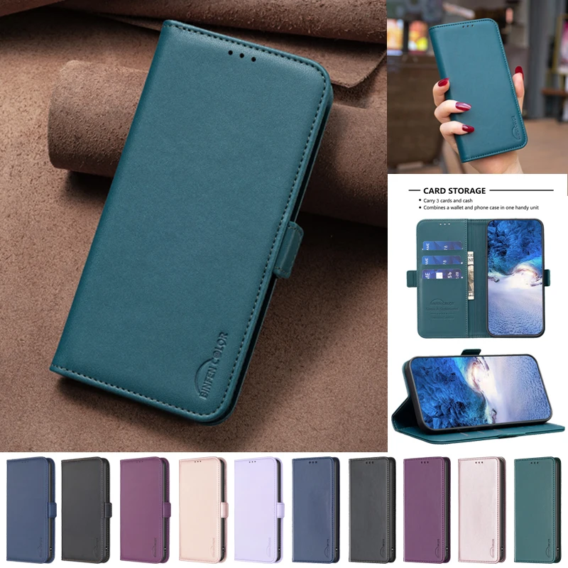 Per Oppo Find X6 Pro 5G Pgem110 6.82 "Custodia Retro Luxury Flip Wallet Custodie Per Oppo Find X6 Pro 5G Oppo A52 A72 A92 Fundas Cover