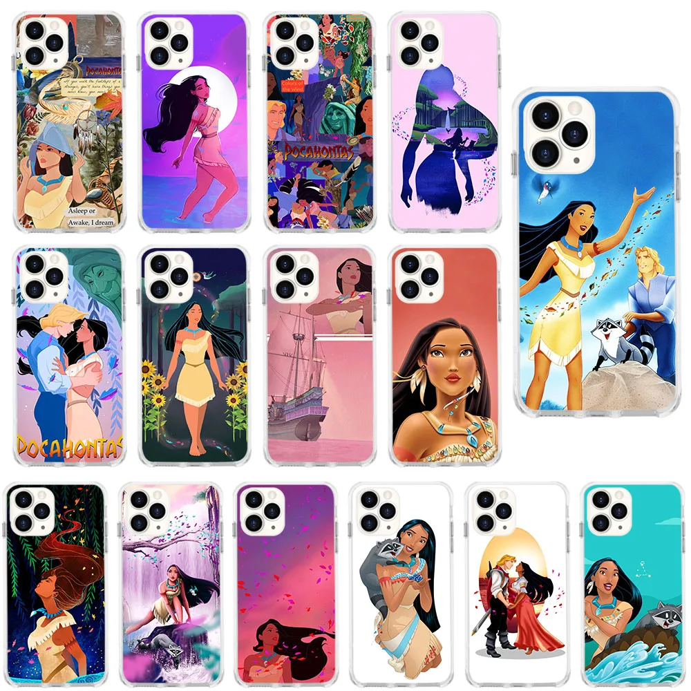 Ai-50 Princess Pocahontas Custodia Morbida Per Realme Narzo 10 9 C30S C35 C55 50 50A Prime Pro Plus