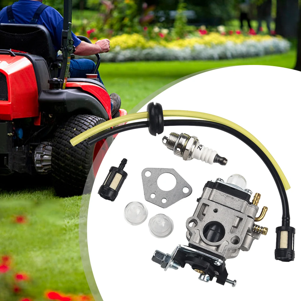 Kit Carburatore Per Florabest Fbs 43 A1,Fbk 4 B2 4 In1,Parkside Pbk 4 A1,Pbs 2 A1 Robusto E Durevole Facile Da Installare