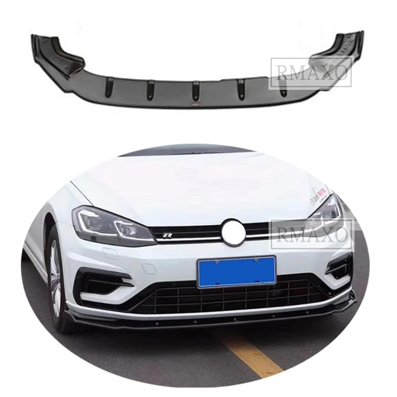Per Volkswagen Golf 7.5 Gti Body Kit Spoiler 2014-2018 Golf 7 R Cs Spoiler Posteriore Spoiler Paraurti Anteriore Diffusore Protezione Paraurti