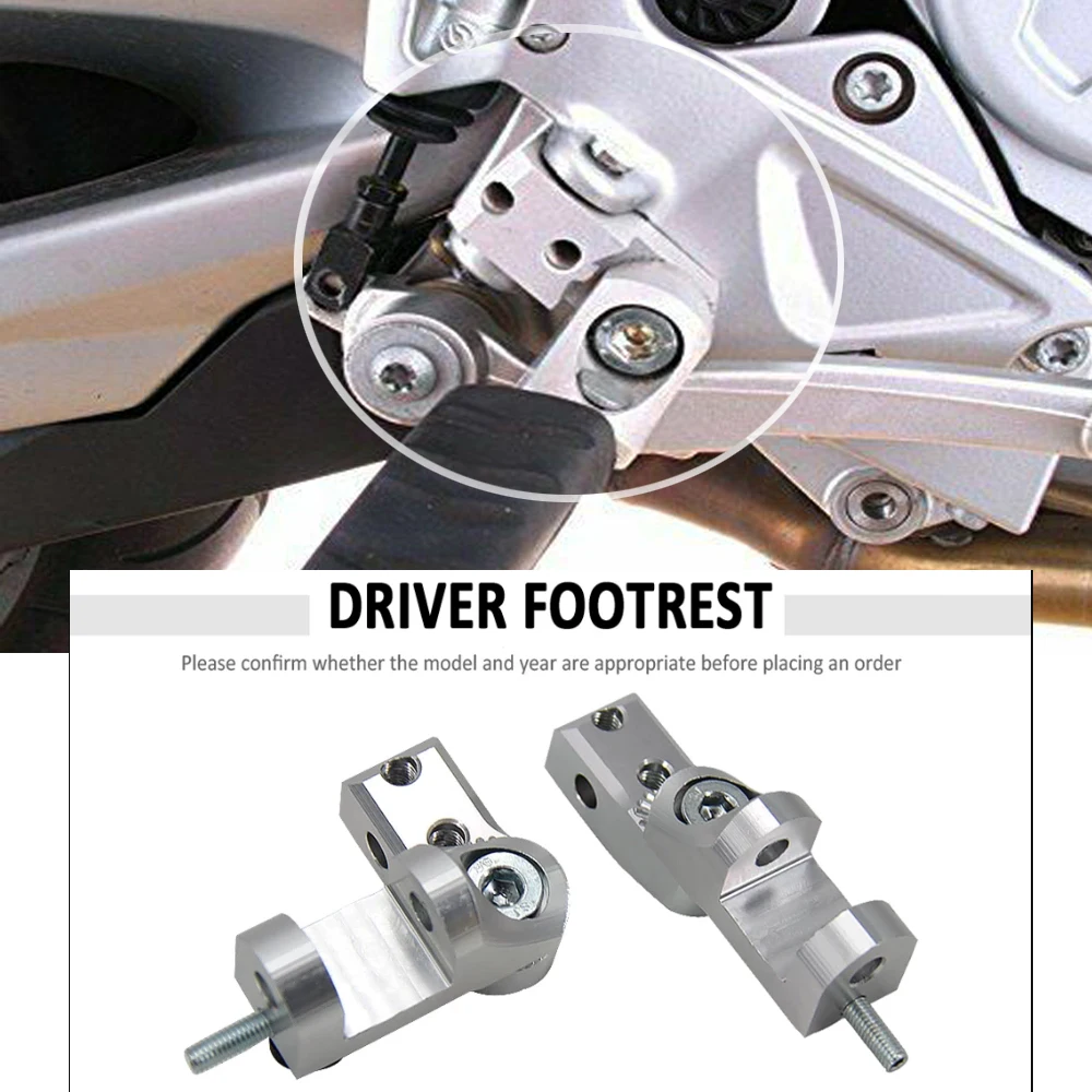 Nuova Moto Per Bmw S1000R S1000Rr R1200R R1150Rt Rockster Regolabile Driver Poggiapiedi Abbassamento Del Passeggero