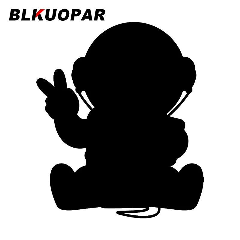Blkuopar Space Astronaut Adesivi Per Auto Van Personality Anime Decal Impermeabile Occlusione Scratch Moto Windows Car Goods