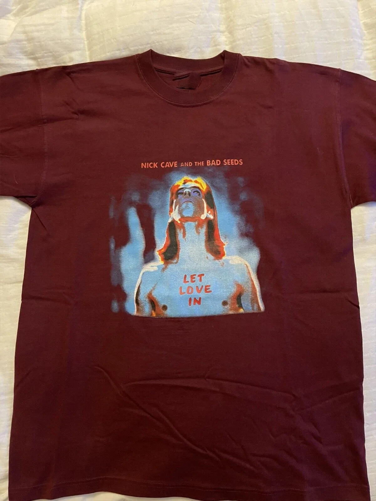 Vintage Nick Cave And The Bad Seeds Rare Let Love In T Shirt S-4Xl Tt2145