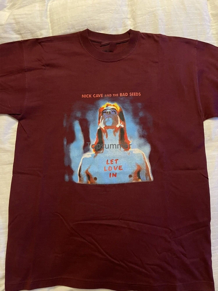 Vintage Nick Cave And The Bad Seeds Rare Let Love In T Shirt S-4Xl Tt2145