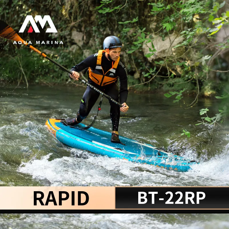 Aqua Marina Rapid 2.8M Forest Drift Style Tavola Da Surf River Course Surf Stand Up Inflation Paddle Board Fit Whitewater Area