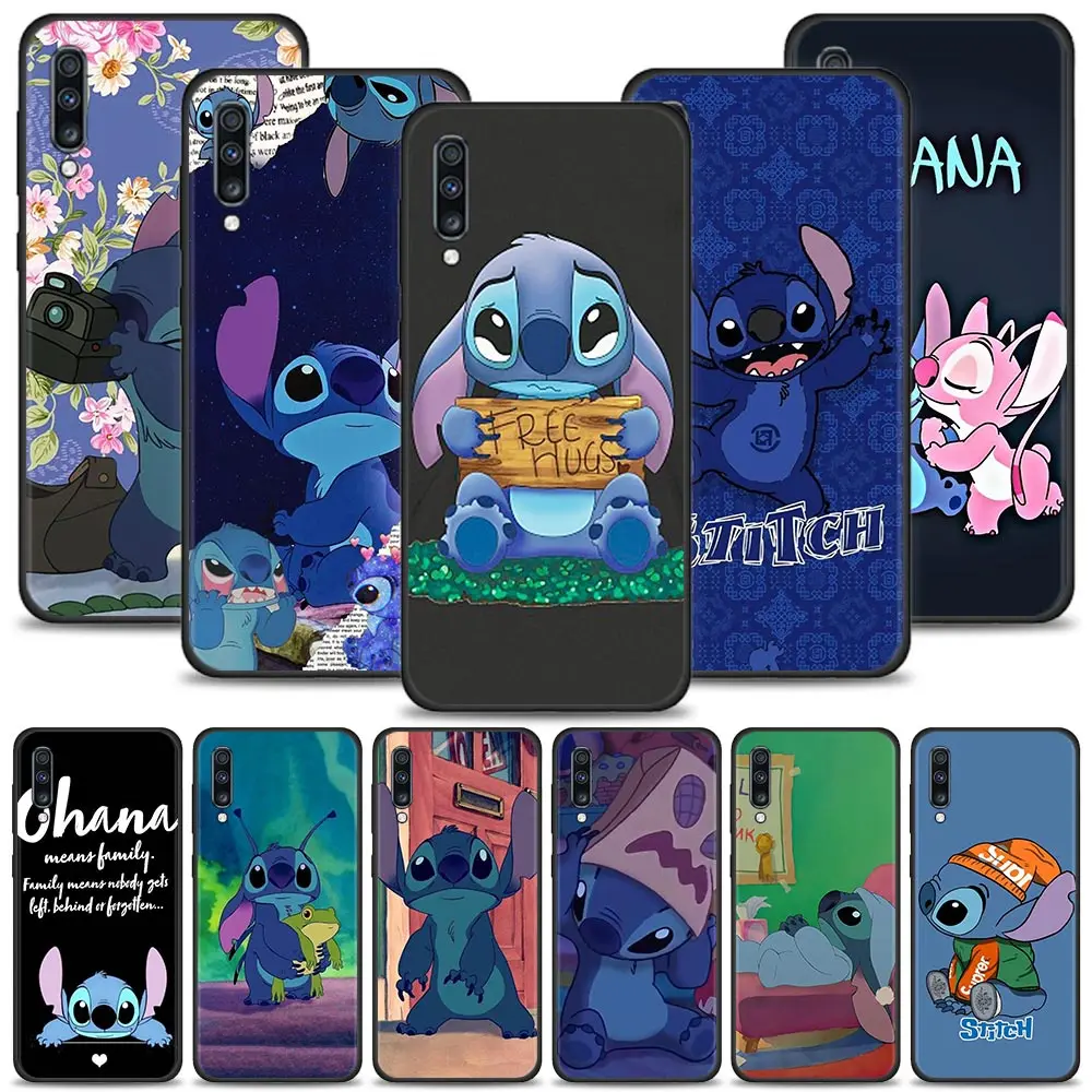 Disney Cartoon Animation Stitch Case Per Samsung A50 A70 Per Oppo Realme C3 C21 Cover Per Moto G30 G60 G9Plus Per Nokia X10 G21