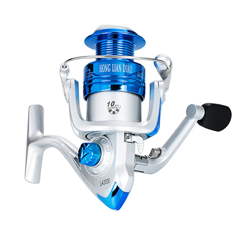 Hiumi La Series Spinning Fishing Reel 10Bb 5.2:1 Attrezzatura Da Pesca Pesca Carrete Spinning Reel Feeder Carp Fishing Wheel