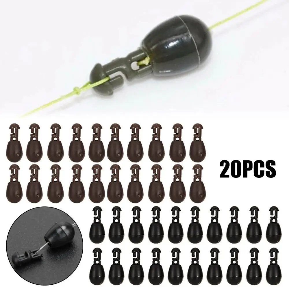 20Pcs Beads Quick Change Carp Terminal Tackle Method Feeder Attrezzi Da Pesca Pesca Iscas Accessori Connettore Fish Tackle Terminal