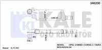 Codice Negozio: 346200 Turbo Radiatore Corsa C Tigra B Y13Dt Z13Dt Z13Dt Z13Dt Z17Dth