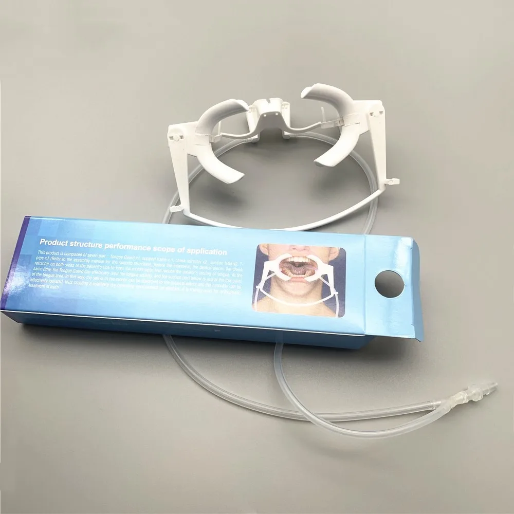 Dentale Divaricatore Con Sub Saliva Intraorale Lip Guancia Divaricatore Mouth Opener Guancia Espandere Odontoiatria Orale Asciutto Campo