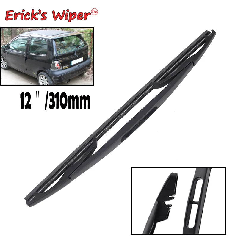 Ener'S Wiper 12 "Spazzola Tergicristallo Posteriore Per Renault Twingo I Mk1 1993 - 2007 Parabrezza Parabrezza Pulito Portellone Finestra Spazzola Ant