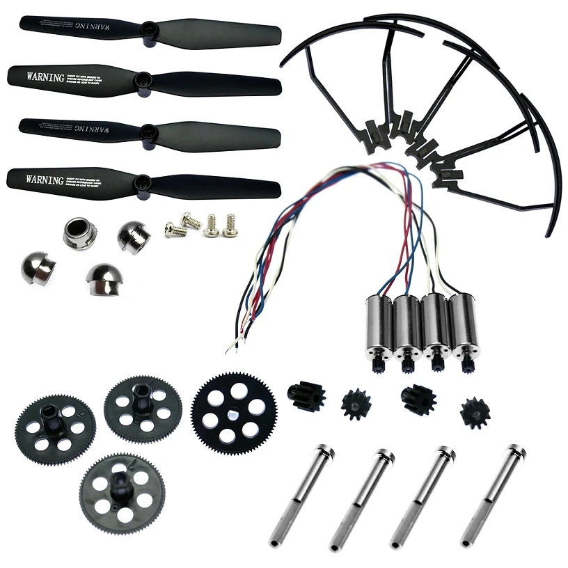 Visuo Xs816 Xs809W Muslimxs809 Xs809S Rc Quadcopter Drone Pezzi Di Ricambio Viti Per Elica Lame Guard Motor Geas Accessori