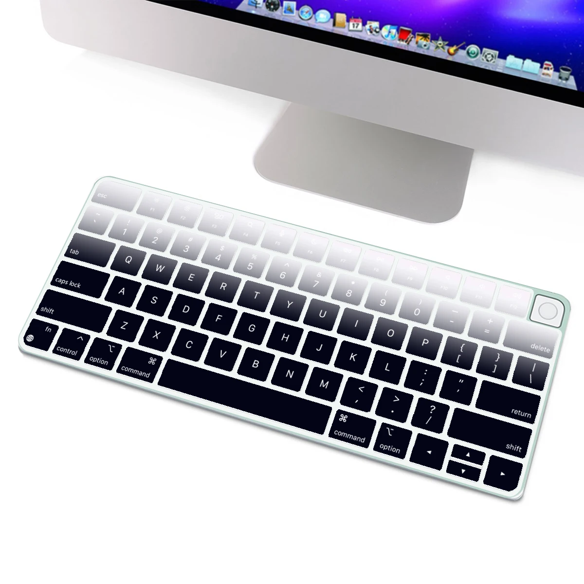 Per Apple Magic Keyboard Cover (Versione 2021) A2450 A2449 Adesivi Imac Keyboard Protector Custodia Per Tastiera Bluetooth In Silicone Nuovo