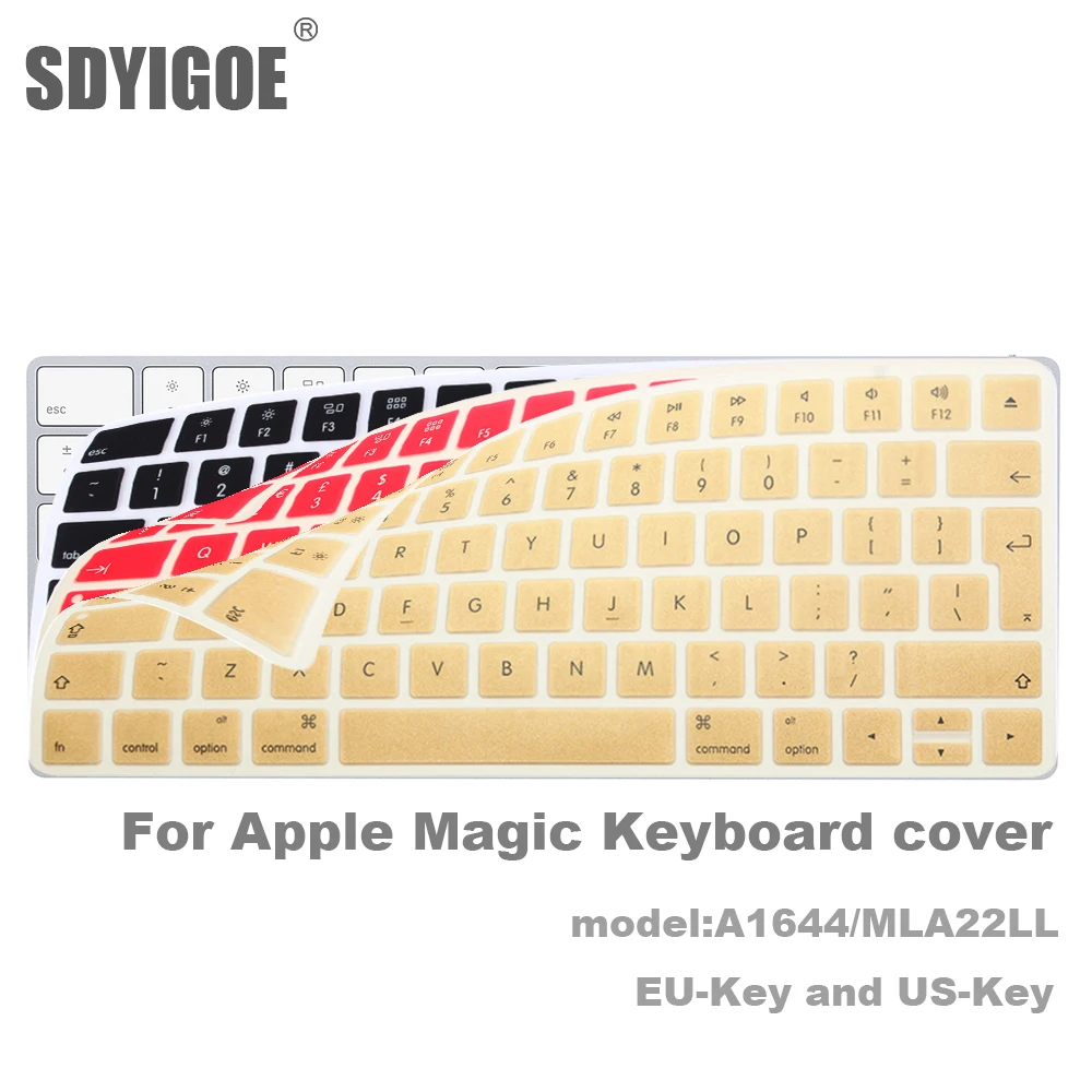 Per Apple Bluetooth Keybord Wireless Mla22Ll/ A1644 Imac Magic Keyboard Cover Protector Cover In Silicone Versione Usa/Ue
